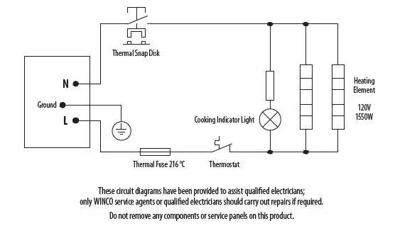 winco RC-P301 Commercial Electric Rice Cooker Instruction Manual-fig-8