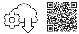 Qr and Cloud icon