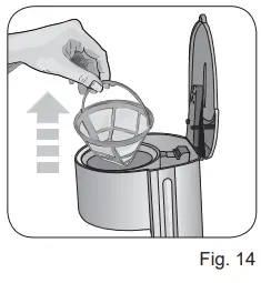 Ariete-1394-00-Filter-Coffee-Maker-FIG-14