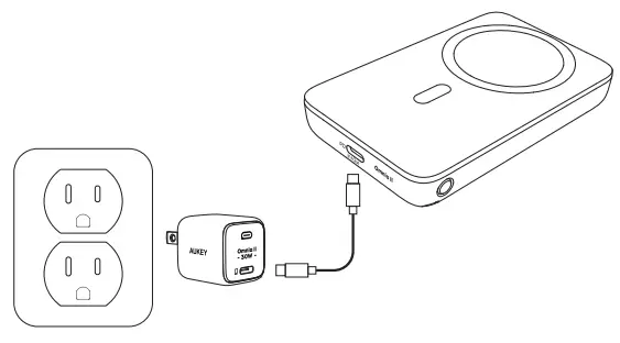 AMEGAT PBW1010 Power Bank - Recharging Your
