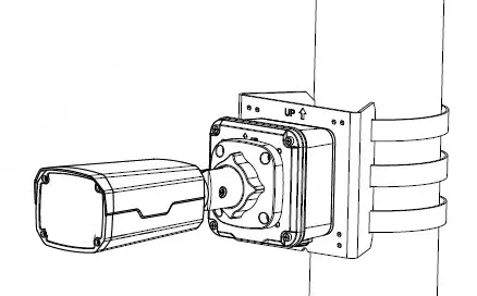 TURING TP MMB2AV5L 2MP HD Twilight Vision IR Bullet Camera - MOUNTING 1