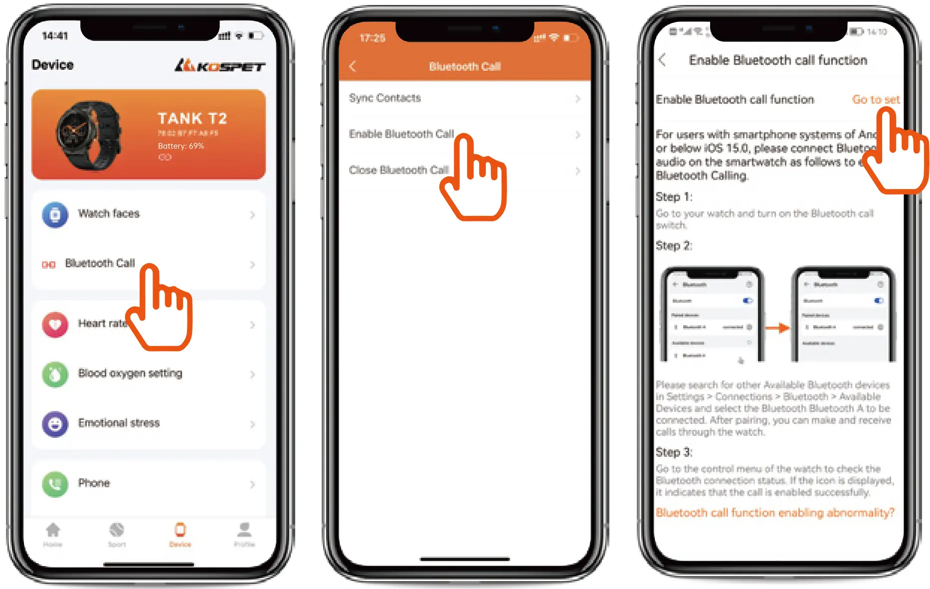 Steps to Enable Bluetooth Calling on iOS Smanphones