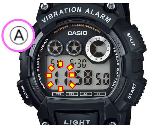 CASIO 3416 DST Setting-Module - fig 5