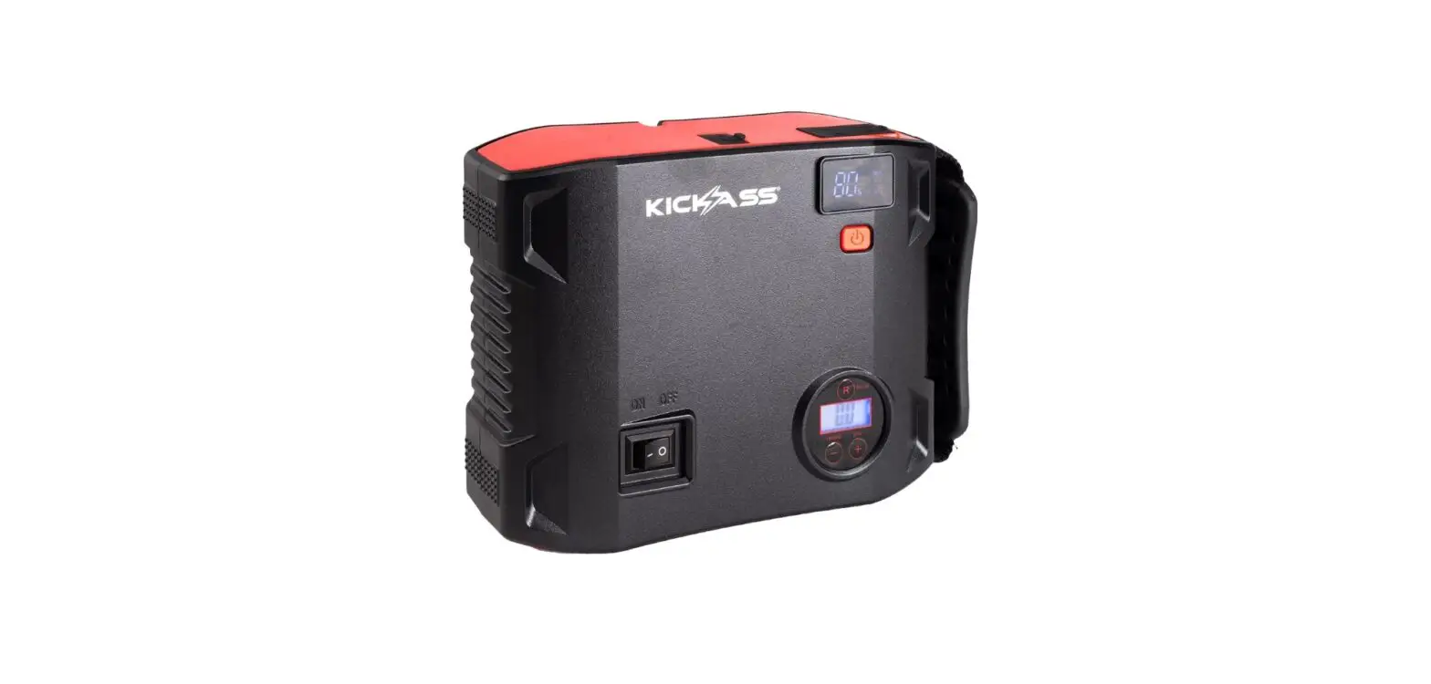 Kickass Kajscomp Jump Starter And Air Compressor User Manual Kickass Kajscomp Jump Starter And Air Compressor User Manual