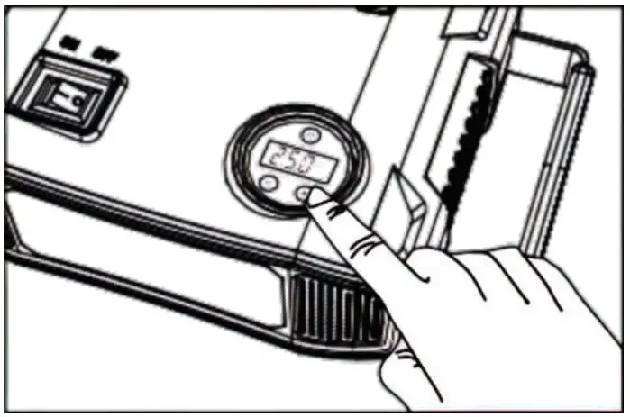 Inflating the Vehicle Tire