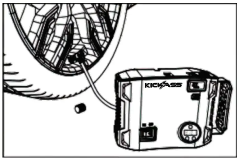 Inflating the Vehicle Tire