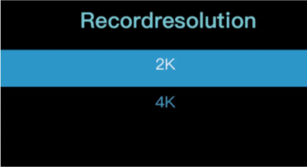 Recordresolution
