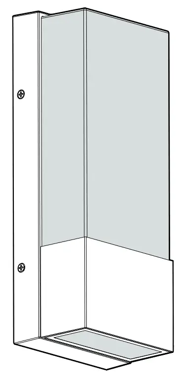 artika OUT-DIC-HD2BL LED Wall Light