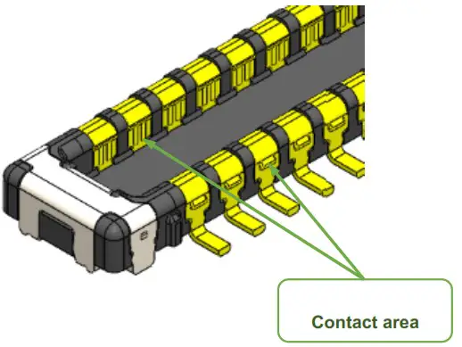 KYOCERA 5861 Series 0 35mm Pitch Board to Board Connector - PRECAUTIONS IN HANDLING 8