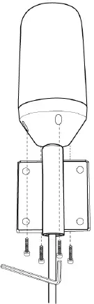 iridium GEINSTKT2201 GO exec Premium Dual Mode Antenna Kit 15