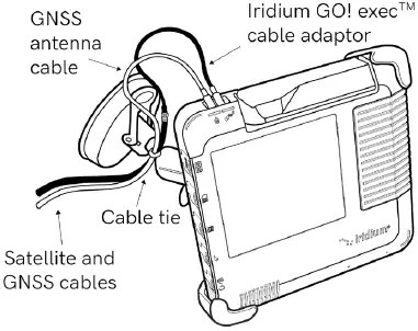 iridium GEINSTKT2201 GO exec Premium Dual Mode Antenna Kit 19