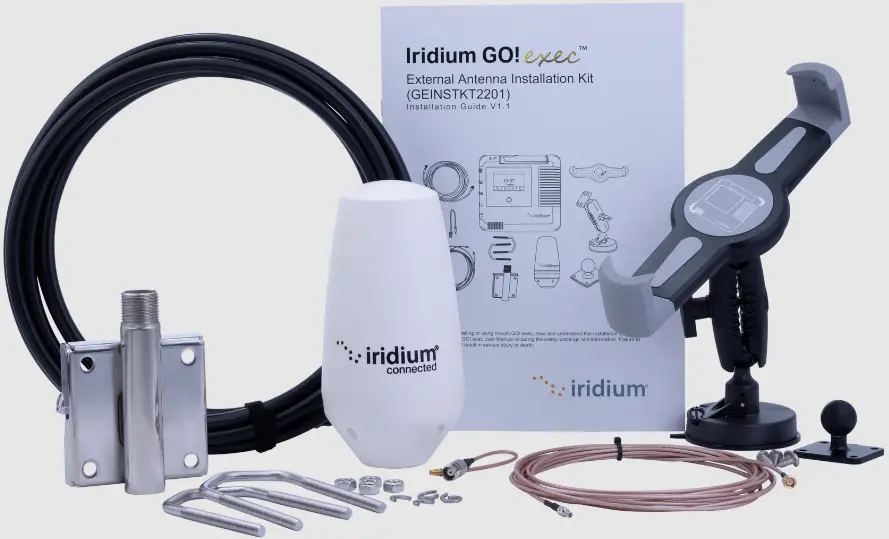 iridium GEINSTKT2201 GO exec Premium Dual Mode Antenna Kit product