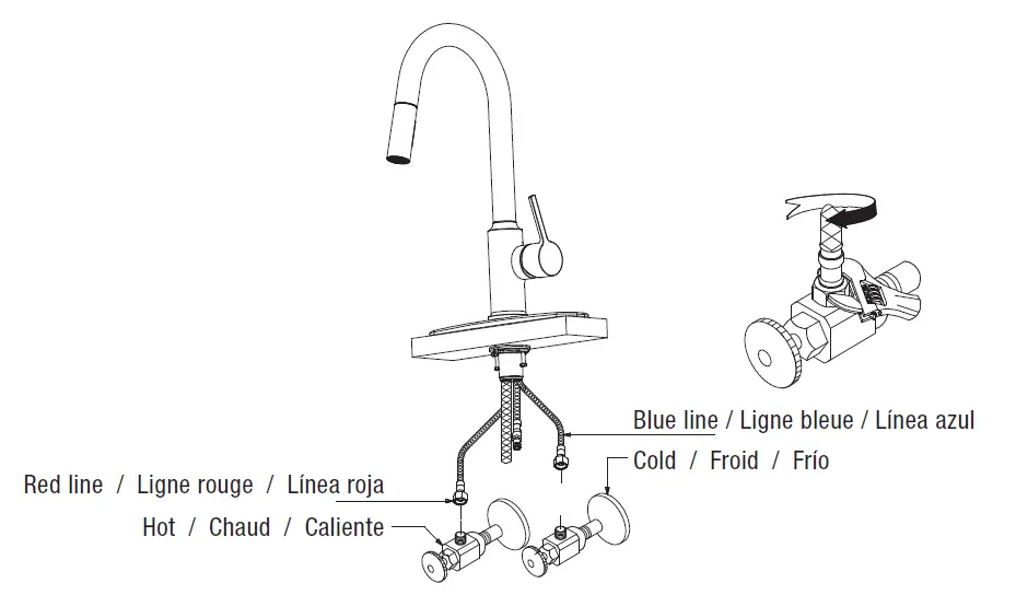 PROFLO-PFXC4017CP-Single-Handle-Pull-Down-Kitchen-Faucet-FIG- (5)