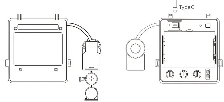 AIDOT GT20002207 Welding Helmet - Battery