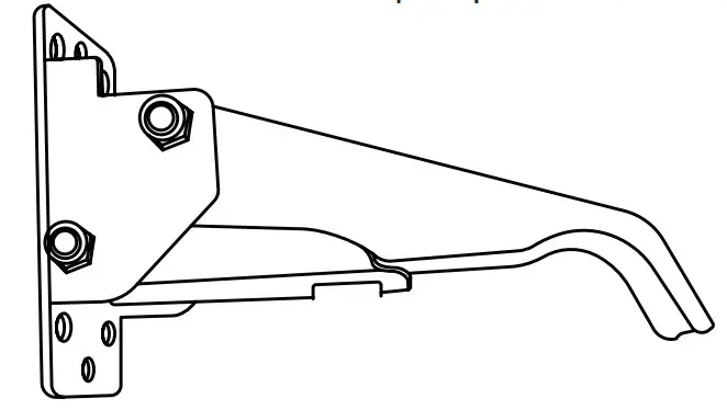HMF 6750-76MM Heavy Duty Castors Lowerable - mounting plate