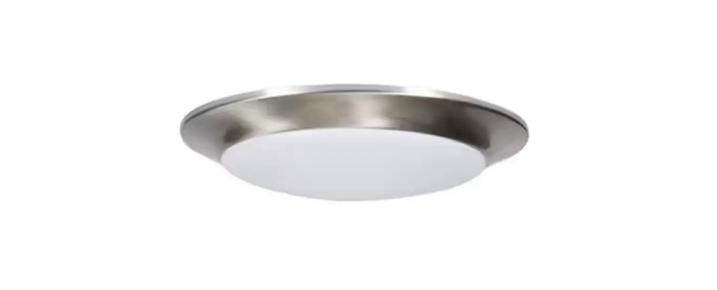 Project Source Mxl1139-l42k9027h 1-light 17-inch Brushed Nickel Led Flush Mount Light Instruction Manual Project Source Mxl1139-l42k9027h 1-light 17-inch Brushed Nickel Led Flush Mount Light Instruction Manual
