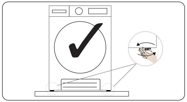 Adjusting the Adjustable Feet