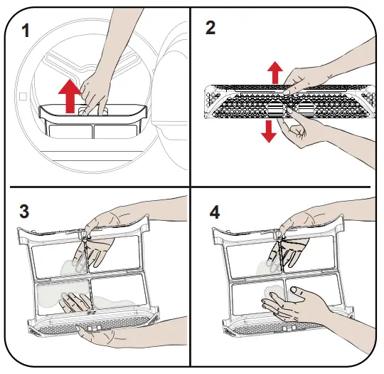 Cleaning the Lint Filter