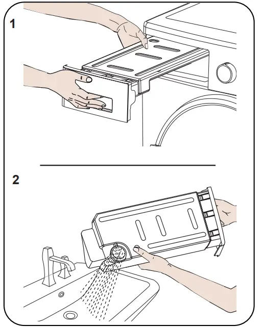 Emptying the Water Tank