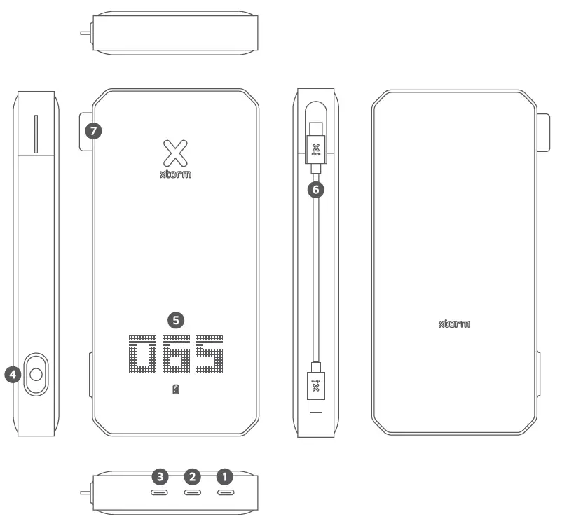 xtrom XB401 Titan Power Bank 1