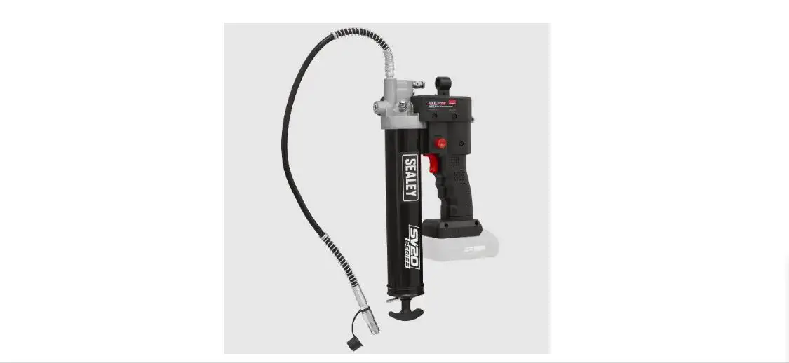 Sealey Cp20vgrg Cordless Grease Gun Instruction Manual