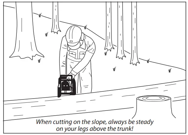 Narex EPR 350 24 Electric Chainsaw - deep as the bottom