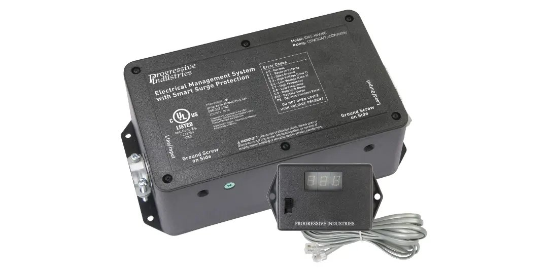 Progressive Industries Ems-lchw30 Electrical Management System Instruction Manual