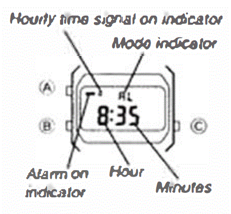 Casio A168 Digital Wrist Watch User Manual-fig-3