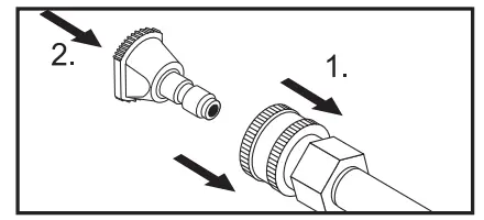 KARCHER G 2900 E High Pressure Washer - STEP 1