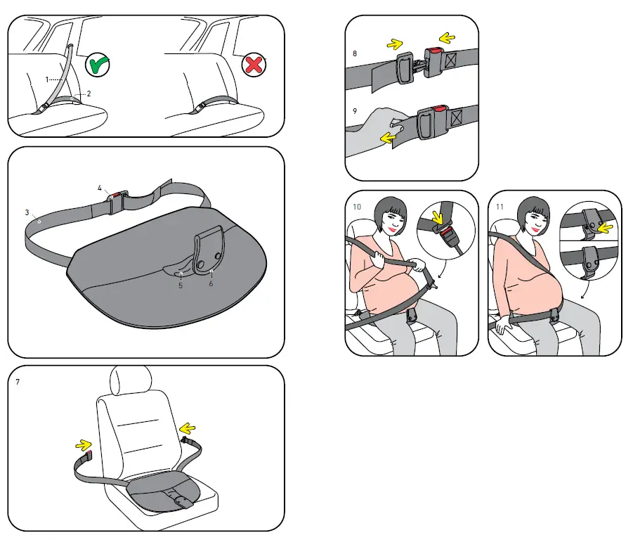 BeSafe Pregnant Belt 1
