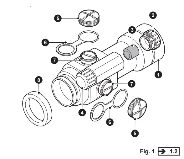 Aimpoint-9000-Series-Root-Point-Visor-Sight-FIG-1