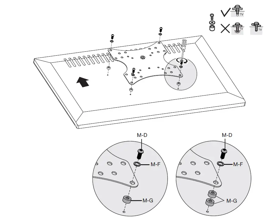 FONESTAR-MOV-222N-Full-Motion-TV-Wall-Mount-fig-7