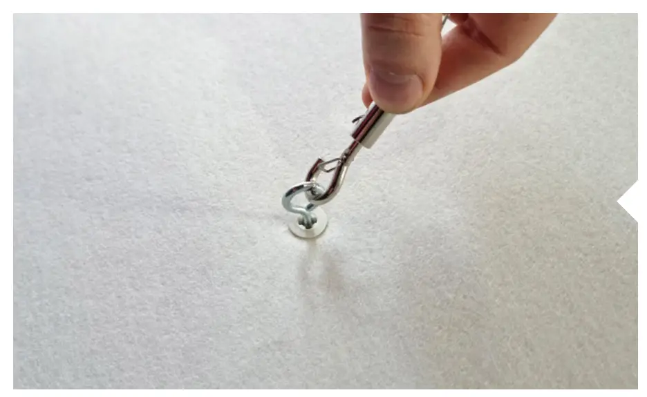 Fix The Absorber To The Wire Ropes