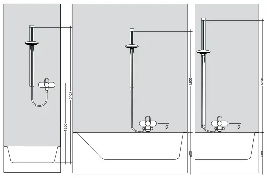 hansgrohe RAINDANCE E Shower Set - Figure3