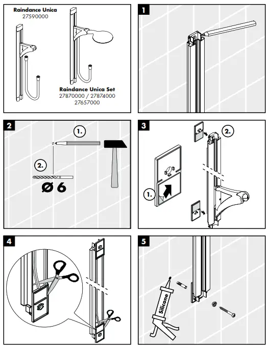 hansgrohe RAINDANCE E Shower Set - Figure4