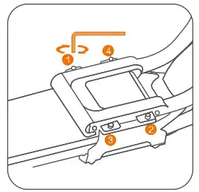 D40X Multi Functional Scooter Seat for Ninebot KickScooter - Installation and Usage 4