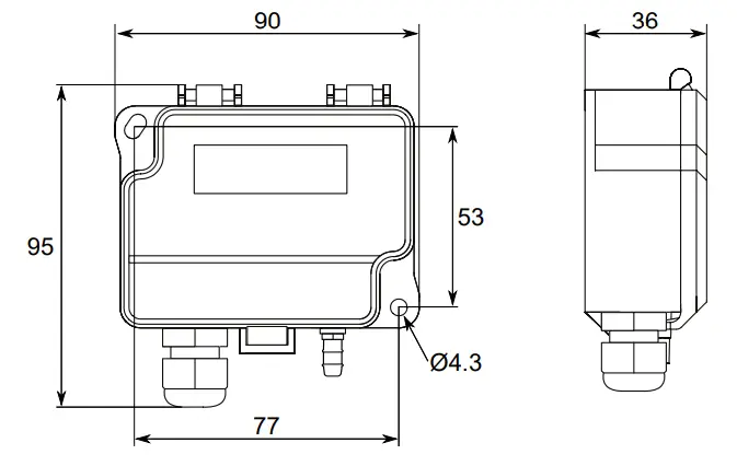 HK INSTRUMENTS DPT-2W 2-Wire Differential Pressure Transmitter - Fig1
