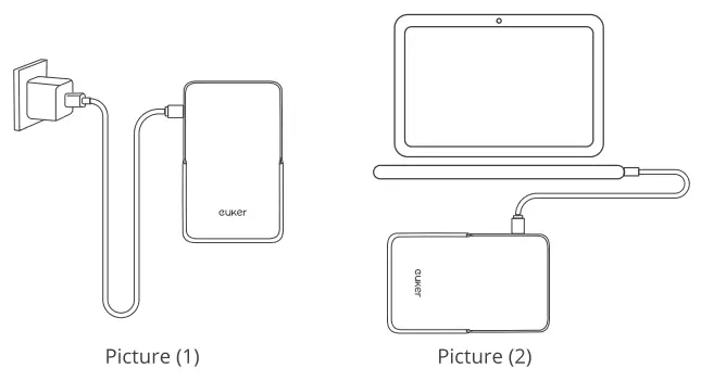 euker I13 Magnetic Wireless Fast Charging Power Bank - fig3