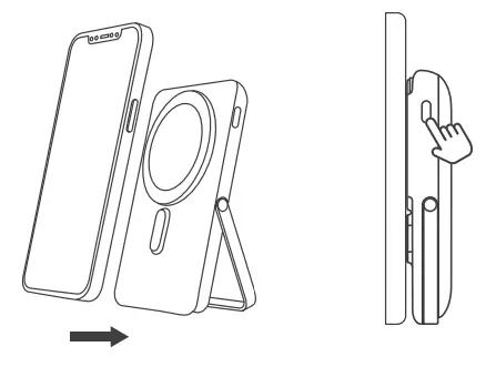 euker I13 Magnetic Wireless Fast Charging Power Bank - fig4