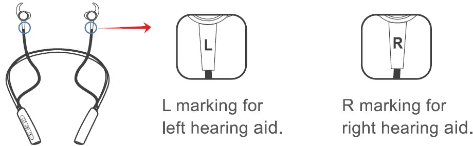 NuvoMed- HNB-4-0143- DigiEars- Light -Bluetooth -Neckband- Hearing- Aid - 05