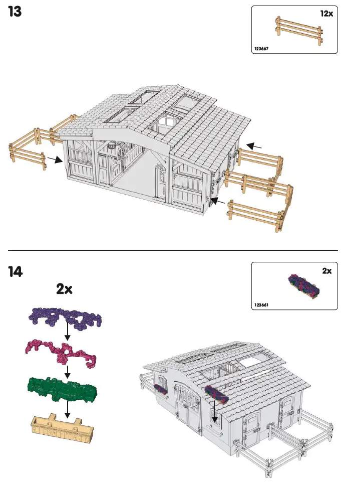 schleich-42344-Riding-Centre-with-Rider-and-Horses-fig- (10)