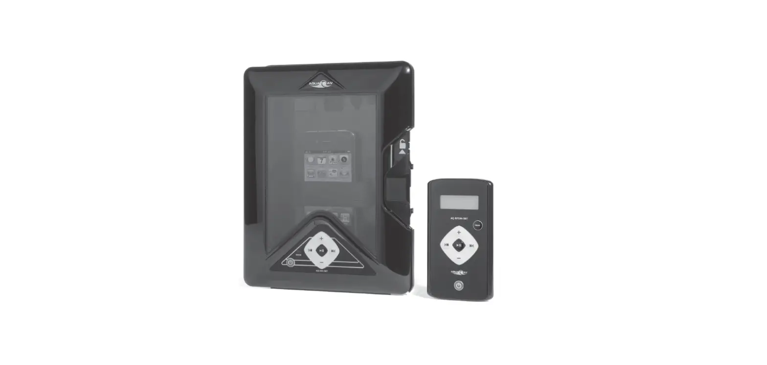 Aquatic Av Aq-dm-5bt Digital Media Locker Owner's Manual