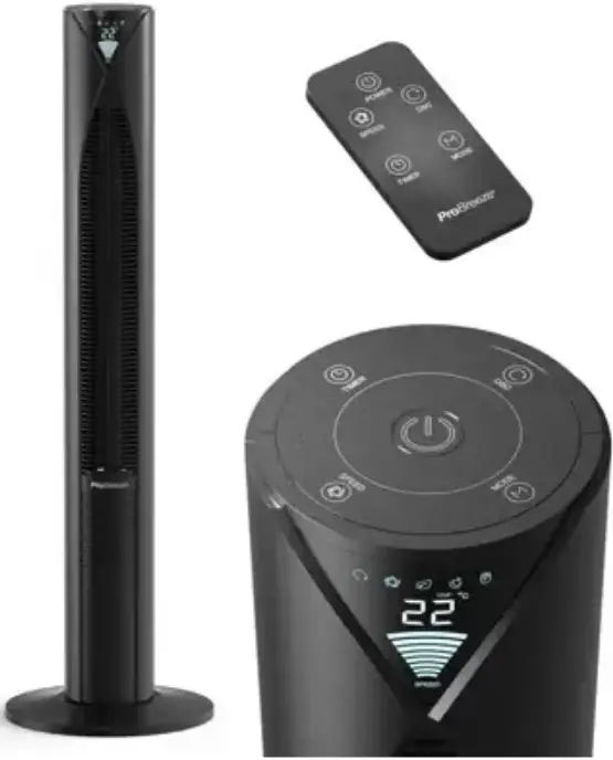 Pro Breeze PB-F16-US 46 Inch Tower Fan