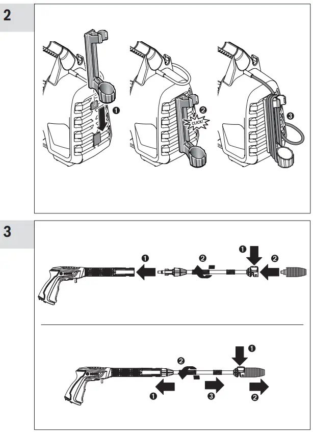 BOSCH EasyAquatak 110 Pressure Washer - Fig 2
