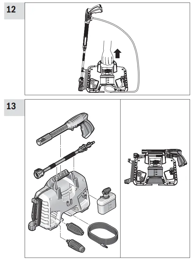 BOSCH EasyAquatak 110 Pressure Washer - Fig 8