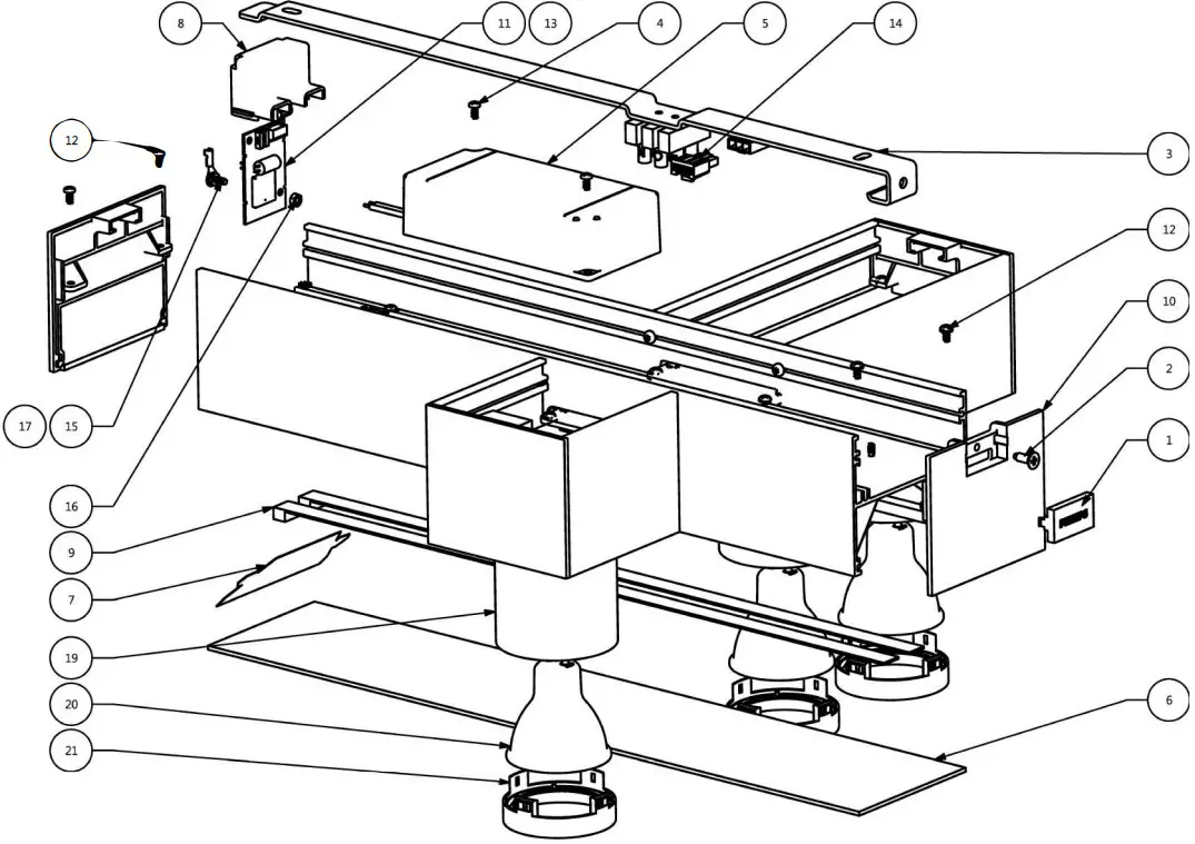 PHILIPS Hue Centris BT Ceiling Spotlight
