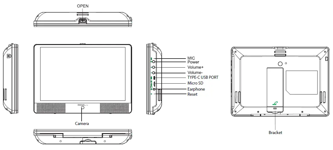 PROSCAN-PELTDV1029-COMBO-Bundle-Bluetooth-Headphone-with-10.1-Inch-Quad-Core-tablet-PDVD-Combo-01