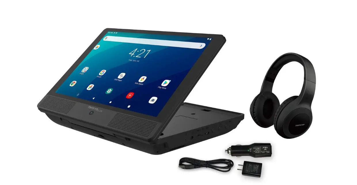 Proscan Peltdv1029_combo Bundle Bluetooth Headphone With 10.1 Inch Quad Core Tablet Pdvd Combo User Manual