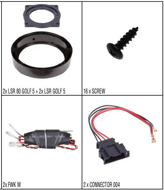 AUDIO SYSTEM MFIT VW Golf 5 - Figure 2