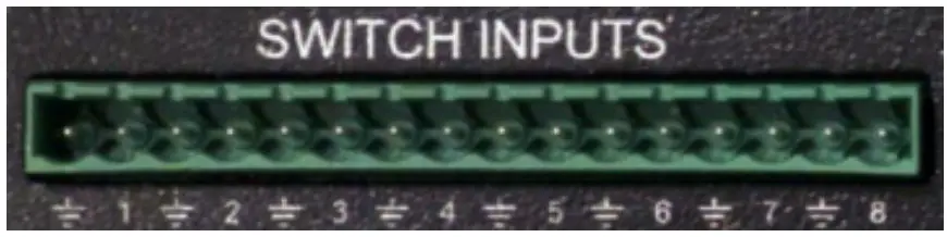 Rear Input Connector